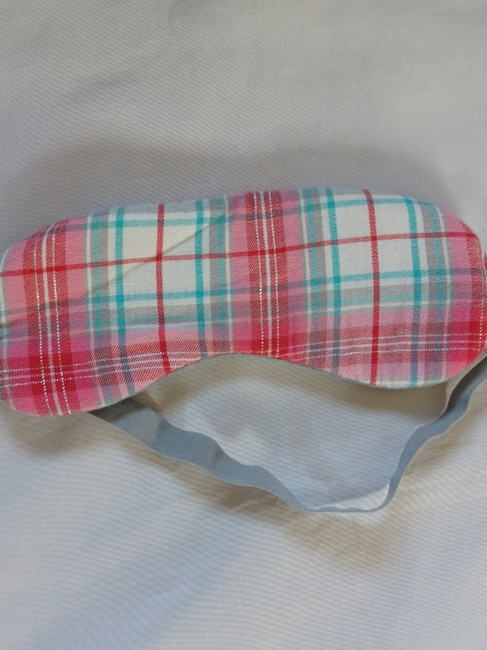 VS Victoria's Secret Womens Pajamas Set Flannel Pink Plaid Long Sleeve Size M - Picture 6 of 15